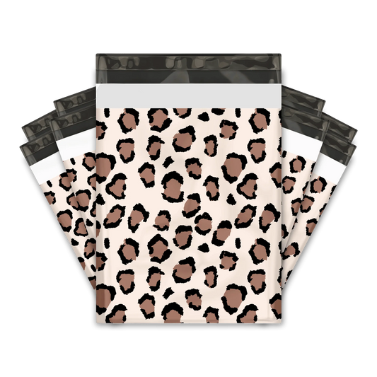 Leopard Poly Mailers