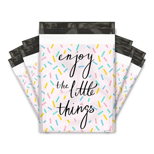 Enjoy The Little Things Poly Mailers